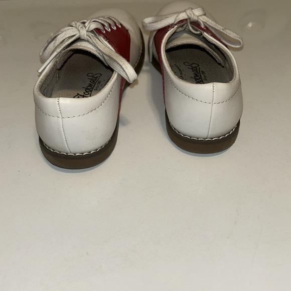 Footmates Apple Red Cheer Saddle Shoe SIZE 12 - Picture 4 of 9
